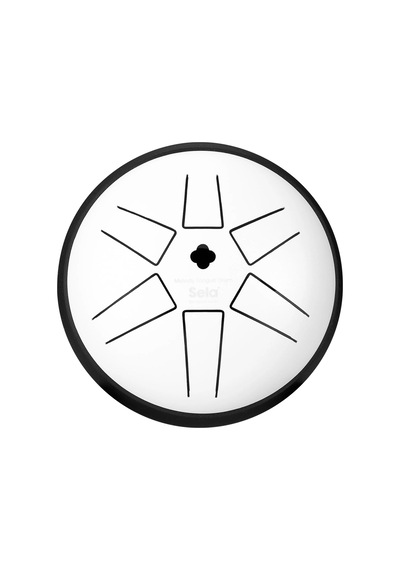 Sela Se351 14cm Melody Tongue Drum Si Majör Pentatonik - Beyaz