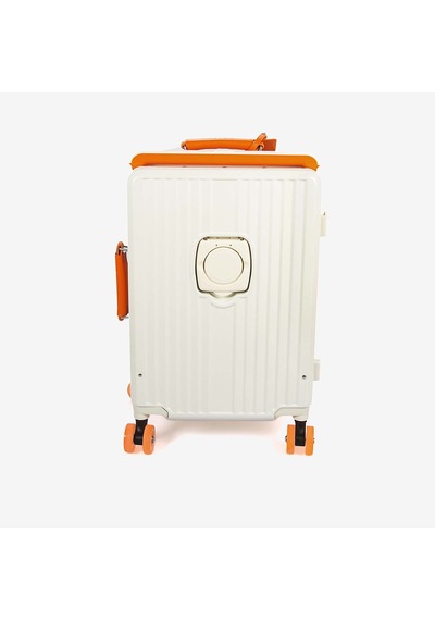 Baggaj Unisex Valiz 2523l Bej-orange