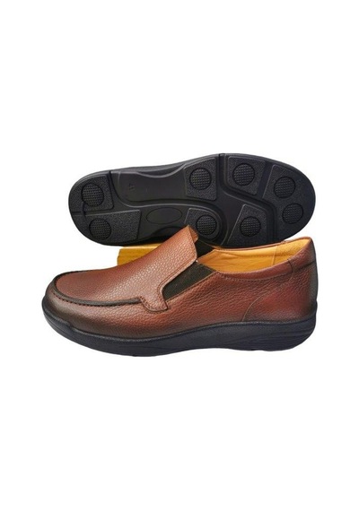 King Paolo King Shoes Bağsız Erkek Ayakkabı 5468 Taba