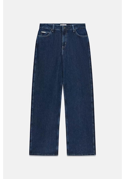 Guess G11 Wide-leg Lacivert Kadın Jean Pantolon W6ya01d1178