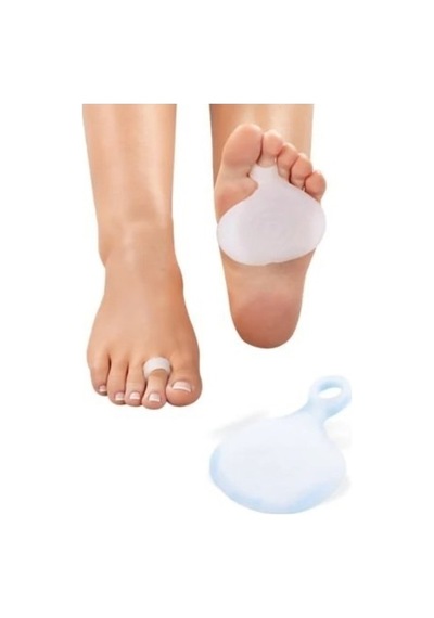 Orta Parmak Metatarsal Silikon Pad Nasır Koruyucu Metatarsal Pad Metatars Yastığı Çift