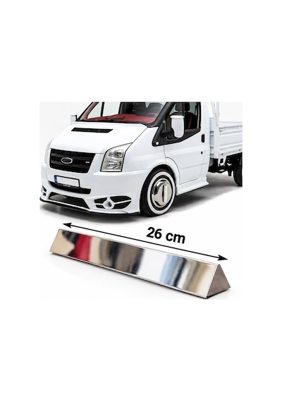Pls Piramit Krom Jant Kapağı Göbek Fırfırı 26 Cm 1 Adet