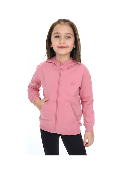 Toontoy Kids Toontoy Kız Çocuk Kapüşonlu Fermuarlı Cepli Düşük Omuz Nakış Baskılı Örme Hırka - 2 İplik Gül Kurusu Toontoy Kids Toontoy Kız Çocuk Kapüşonlu Fermuarlı Cepli Düşük Omuz Nakış Baskılı Örme Hırka - 2 İplik Gül Kurusu