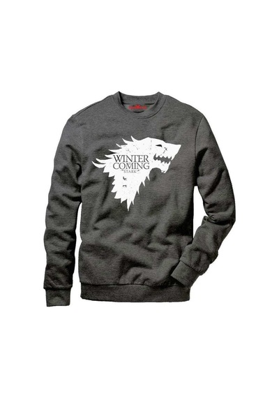 Tshirthane Game Of Thrones Stark Erkek Uzun Kollu Bisiklet Yaka