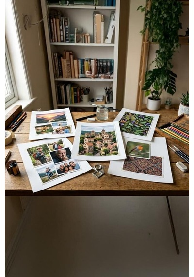 Özel Seri Ofis Hobi Kırtasiye A4 Yarı Mat Fotoğraf Kağıdı 260 G/m² 20 Adet
