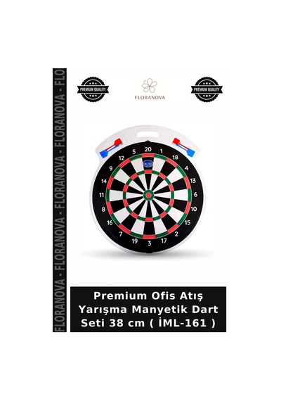 Premium Ofis Atış Yarışma Manyetik Dart Seti 38 Cm İml-161