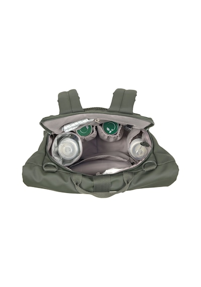 Lassig Rolltop Up Bebek Bakım Sırt Çantası Olive Haki
