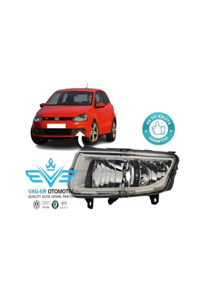 Vager Vw Polo 2009-2013 6r0 Lı Sis Farı Aydınlatması Işığı Sol Taraf