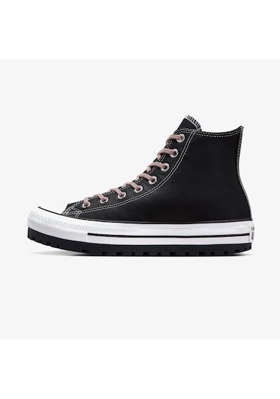 Converse Chuck Taylor All Star City Trek Su Geçirmez Unisex Siyah Deri Bot