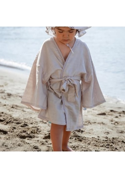 Lapıns%100 Pamuk Müslin Çocuk Kimono Cckkmn-cog-00002y