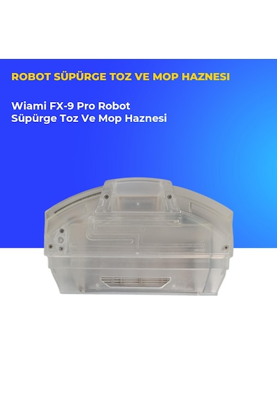Wiami Fx-9 Pro Robot Süpürge Toz Ve Mop Haznesi