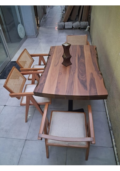Masa Kütük 90545 V Ayak Açılır Ahşap Boyalı Adet Sandalye Takım Açık Kahverengi Masa Kütük 90545 V Ayak Açılır Ahşap Boyalı Adet Sandalye Takım Açık Kahverengi