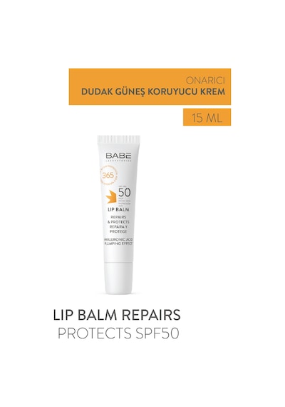 Babe Lip Balm Repairs Protects Güneş Korumalı Dudak Balsamı SPF50 15 ML