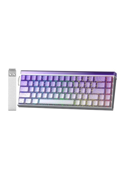 Hero 68 He Manyetik Klavye Trigger Dragon Switch 8000hz Rgb Neon Tkl Hot Swap Oyuncu Klavyesi Mor