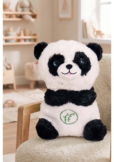 Nefes Alan Sevimli Panda Peluş Oyuncak Çok Renkli