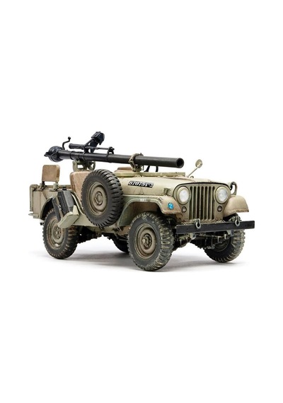 Afv Club Af35s99 1/35 Ölçek, Idf M38a1/cj5 2 Models Set Tank Savarlı Jeep, Plastik Model Kiti-51334