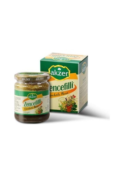Akzer Zencefilli Çörekotlu Macun 210 G