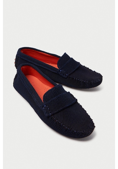 Mubiano Summer Kadın Triko Lacivert Babet & Loafer -mstb2020-lcv Lacivert