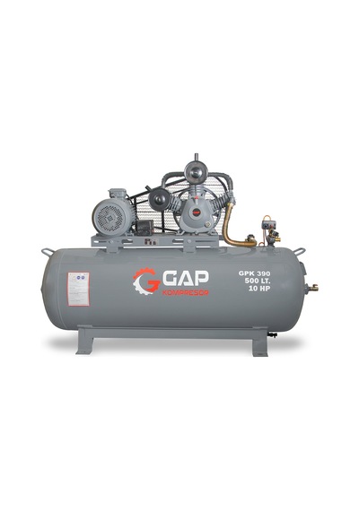 Pistonlu Hava Kompresörü 500 Lt 12 Bar 10 Hp
