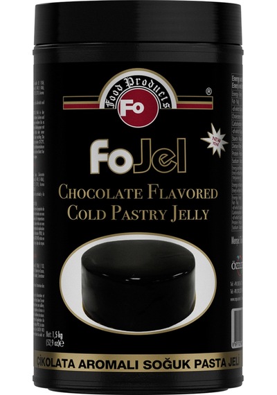 Çikolata Aromalı Soğuk Pasta Jeli 1,5 Kg