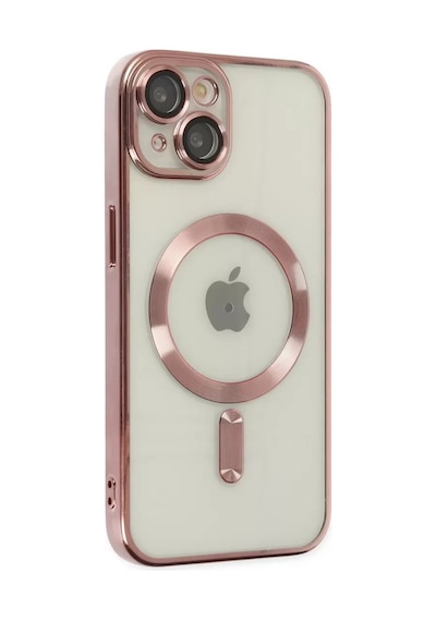 Newface Apple İphone 14 Kılıf Kross Magneticsafe Kapak - Rose Pembe