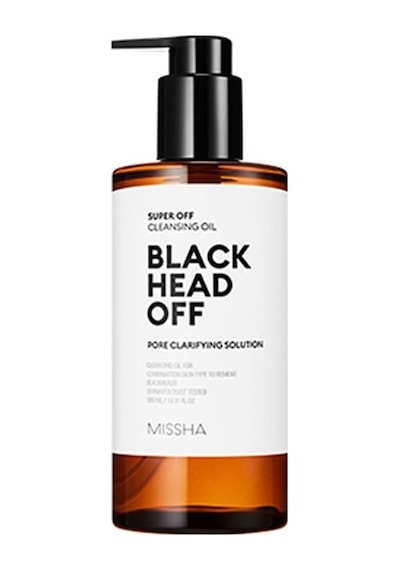 Siyah Nokta Karşıtı Makyaj Temizleme Yağı 305ml Super Off Cleansing Oil Blackhead Off 000 Açık Krem