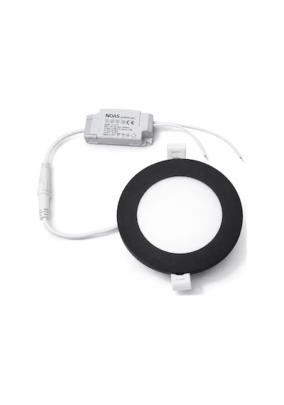 1 Adet Noas Yl10 0601 S Sıva Altı 6w Siyah Kasa Led Spot 3200k Gün Işığı çok renkli
