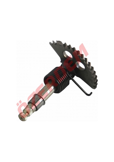 SCOOTER MARŞ DİŞLİ YARIMAY KOMPLE 130 MM