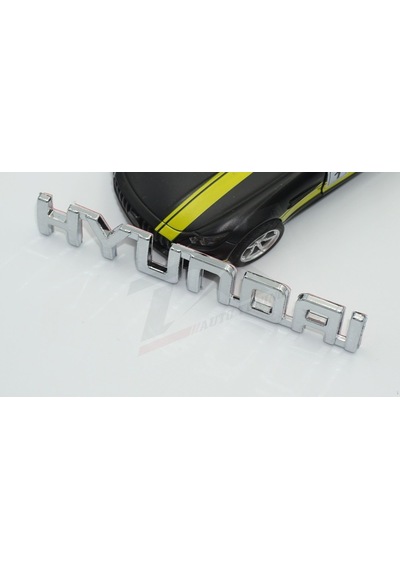 Hyundai Bagaj 3M 3D Krom Abs Logo Amblem (267088873)