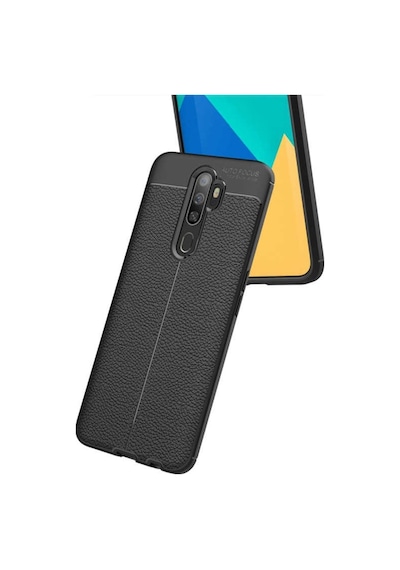 Oppo A9 2020 Deri Desenli Kamera Korumali Kalite Silikon Kilif 419296382