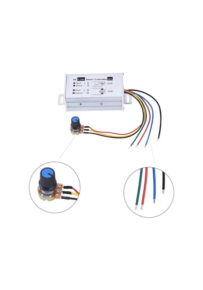 9-60v 20a Pwm Dc Motor Hız Kontrol Modülü