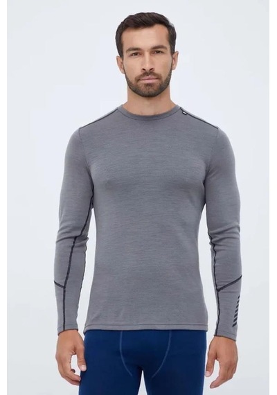 Helly Hansen Lifa Merino Midweight Crew Erkek İçlik Gri Hha.49364hh876 001