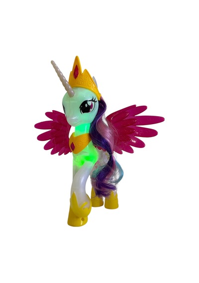 Pony Işıklı Müzikli Unicorn At Poni Karakter Oyuncak 25 Cm