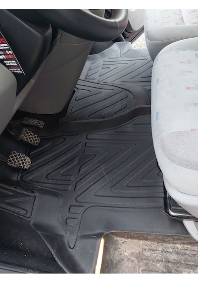 Volkswagen Transporter T6 2015-2019 Premium Seri Araca Özel 3d Havuzlu Oto Paspas