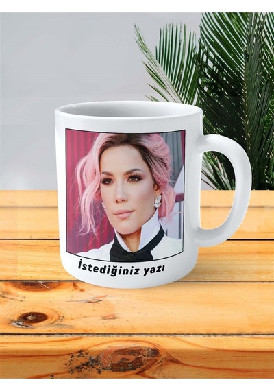 Halsey Baskılı Kupa Bardak Kişiye Özel Desen 3 Çok Renkli