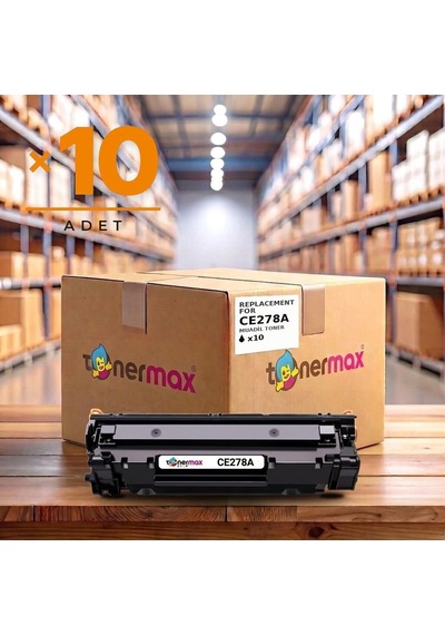 Hp Laserjet Pro P1606dn Uyumlu Toner Çipli Ce278a 10'lu 2.100 Sayfa