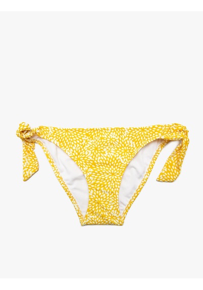 Koton Normal Bel Desenli Bikini Altı Sarı Desenli 0yak88922bm