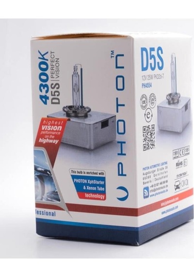 D5s 4300k +%50 Fazla Işık Xenon Far Ampulü