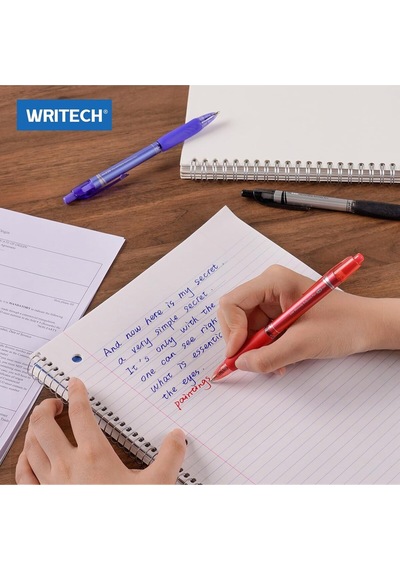 Writech 1.0 Mm Jel Kalem İmza Kalemi Anında Kuruyan Mürekkep Çok Renkli