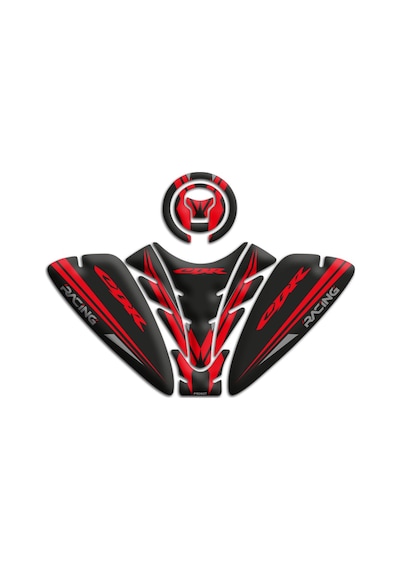 Motosıklet Kaplama Honda Cbr Cc Tüm Modellere Uyumlu Tank Pad Set 01