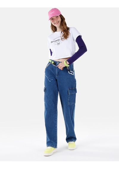 Colins Denım Kadın Pantolon Cl1067514 Q1.v1 Dn00531 Mavi