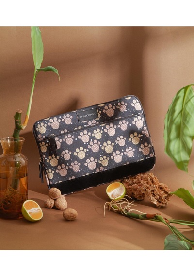 Bloominbag Soul Mate 13 İnç Laptop / Macbook Uyumlu Kılıf Siyah - Kahverengi