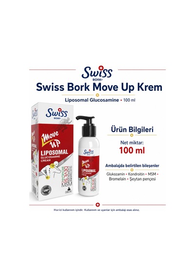 Swiss Bork Move Up Liposomal Glucosamine 100 Ml