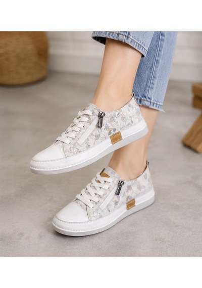 N Napa Shoe Np.8260f.gümüş Deri Ayakkabı
