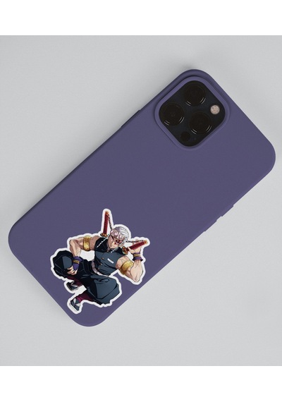 Demon Slayer Gyomei Himejima - Tengen Uzui 2 Li Set Anime Sticker Çıkartma Minithingsart