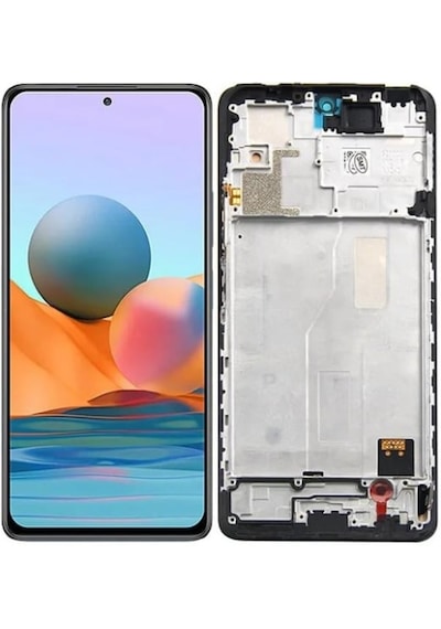Xiaomi Redmi Note 10 Pro 4g Uyumlu Çıtalı A Kalite Lcd Ekran Dokunmatik