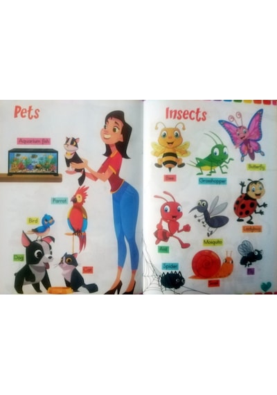 Okul Öncesi Ingilizce ve Çizgi Çalışmaları Eğitim Seti 10 Kitap