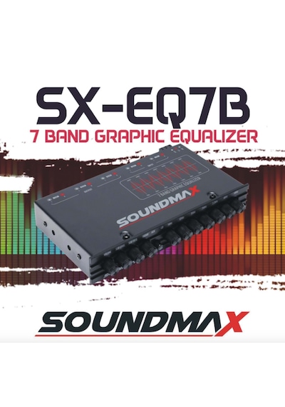 Soundmax Sx-eq7b 7 Band Graphıc Equalızer