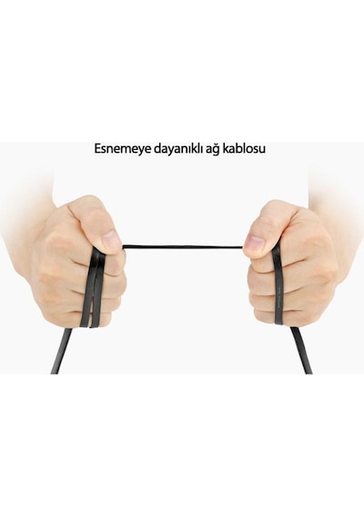 Ugreen CAT6 Flat Ethernet Ağ Kablosu 10 Metre