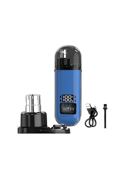 Mini Burun Kıl Tüy Alma Makinası Elektronik Burun Kılı Şarjlı Nose Hair Trimmer Dijital Ekranlı